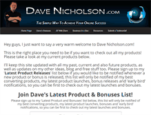 Tablet Screenshot of dave-nicholson.com
